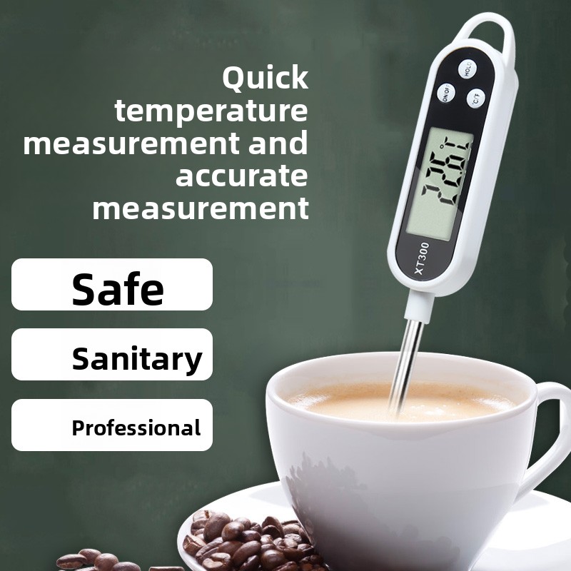 Baby Food Oil - Lebensmittelthermometersonde zur hochpräzisen Messung von Wasser,