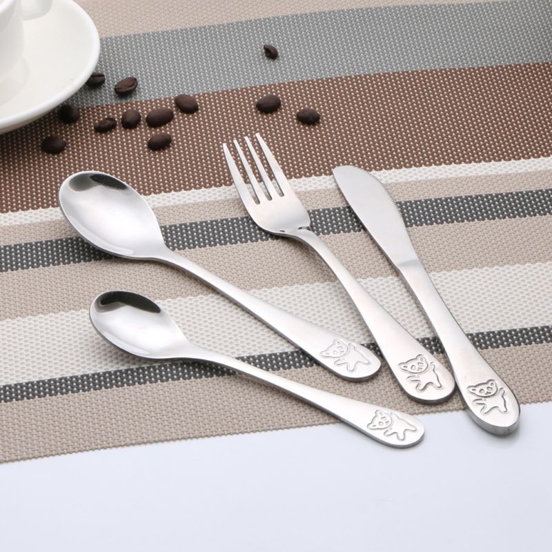 Baby Food Utensils Set - 4 Teile/satz Baby Teelöffel Löffel Lebensmittel