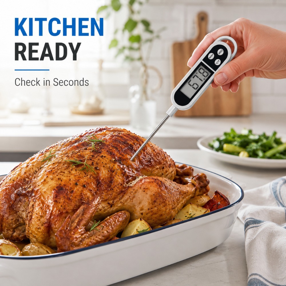 Digitales Sonden-Thermometer m – Baby Food Oil Bewertung und Preis