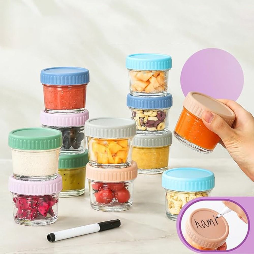 6 Stück Einmachglas aus Glas,  – Baby Food Jars Bewertung und Preis
