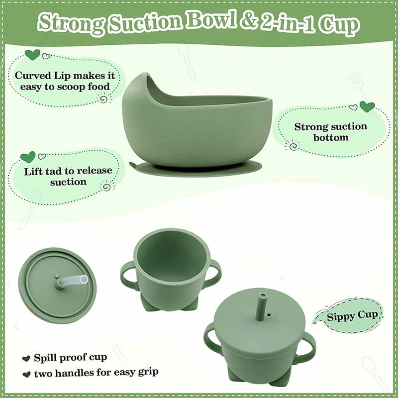 Personal isierter Name Baby Fü – Baby Food Utensils Set Bewertung und Preis