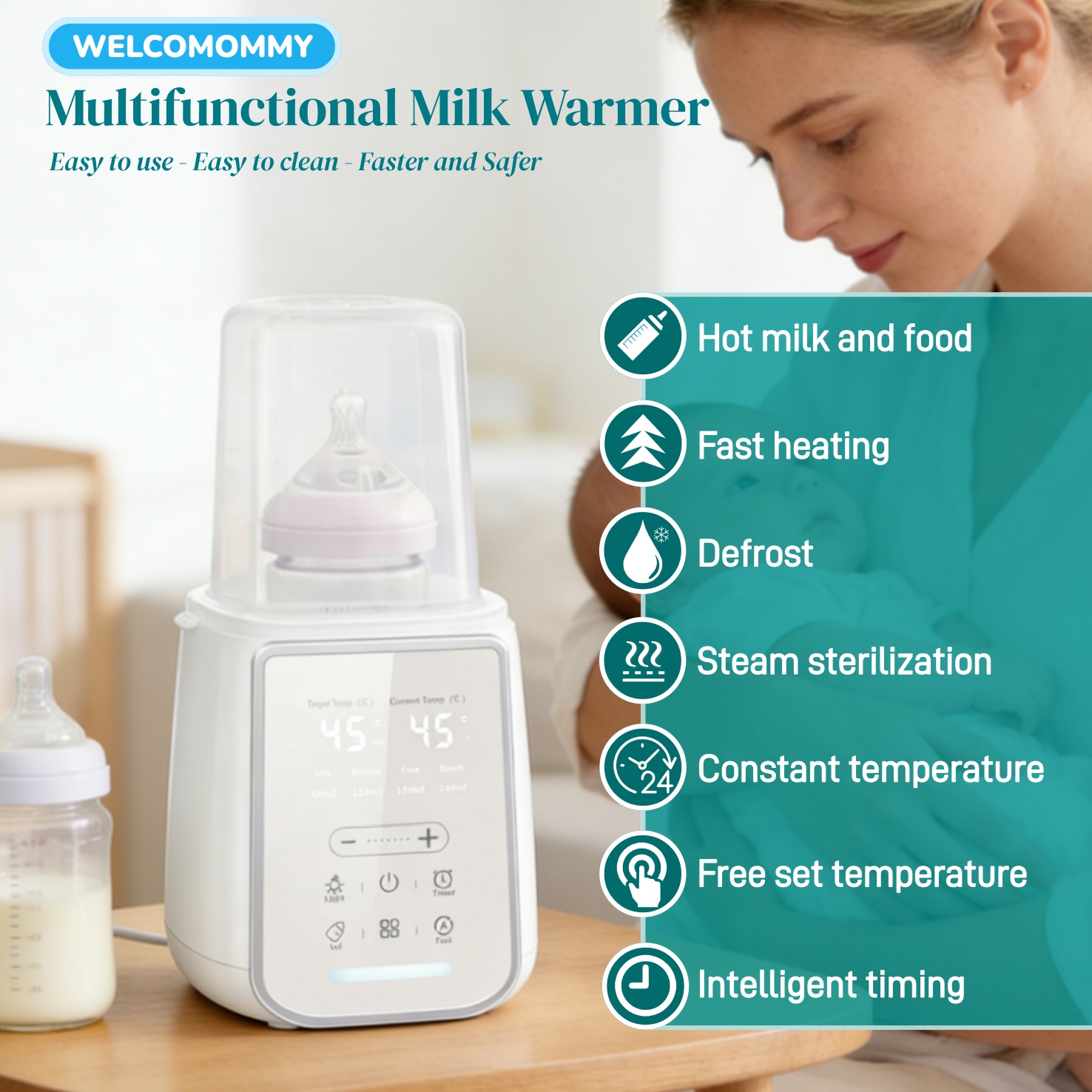 8-in-1-Muttermilchwärmer für B – Dry Food Baby Bewertung und Preis