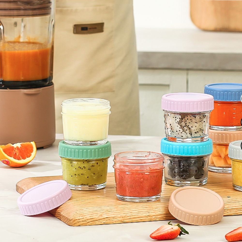6 Stück Mehrzweck-Glas-Babynah – Baby Food Jars Bewertung und Preis
