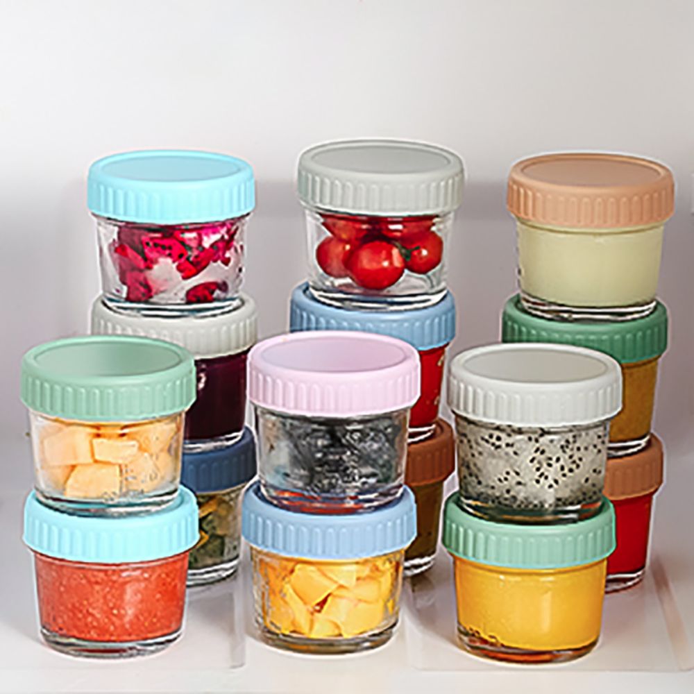 6 Stück Glas-Babynahrungsgläse – Baby Food Jars Bewertung und Preis