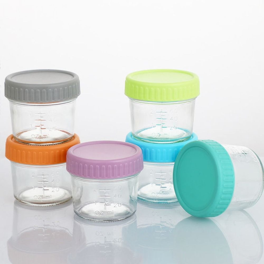 6 Stück Glas-Babynahrungsgläse – Baby Food Jars Bewertung und Preis