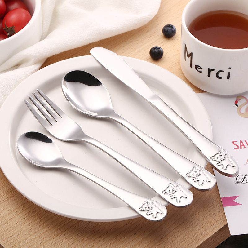 4 Teile/satz Baby Teelöffel Lö – Baby Food Utensils Set Bewertung und Preis