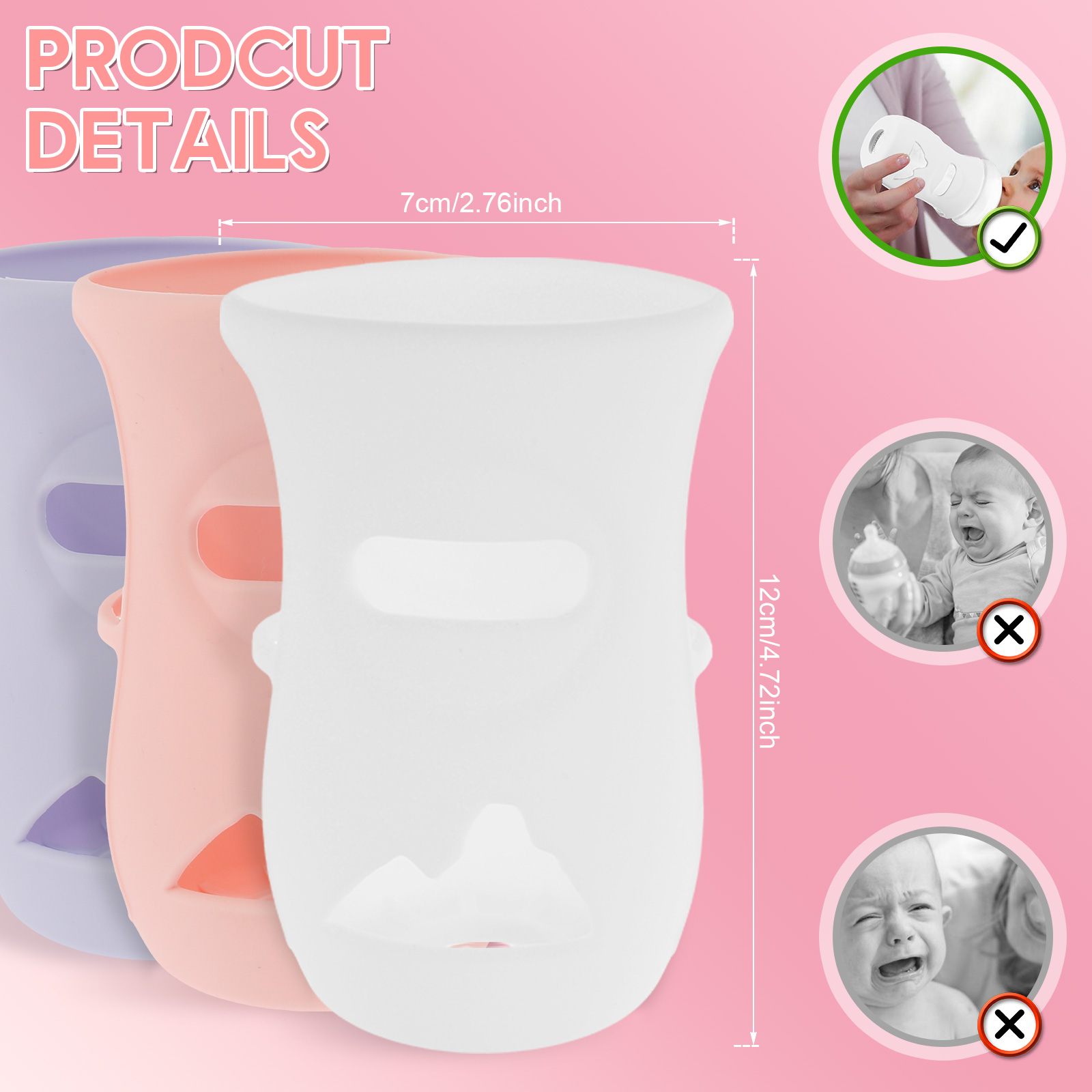 Silikonhüllen, Silikon-Babyfla – Baby Food Jars Bewertung und Preis