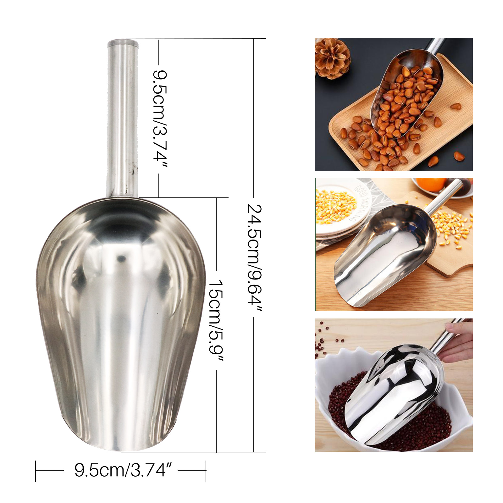 Tiernahrungsschaufel, Edelstah – Self Feed Spoon Bewertung und Preis