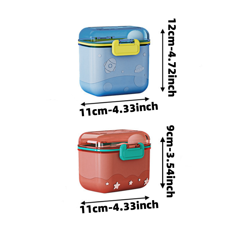 Cartoon Rakete Milchpulver Box – Baby Food Jars Bewertung und Preis