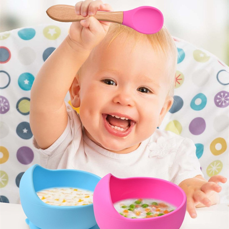 2 Teile/satz Baby Silikon Löff – Baby Food Utensils Set Bewertung und Preis