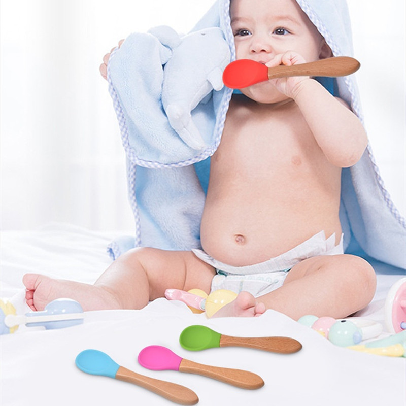 2 Teile/satz Baby Silikon Löff – Baby Food Utensils Set Bewertung und Preis