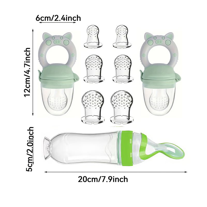 9 Stück Babybesteck: 1 Silikon – Baby Food Jars Bewertung und Preis
