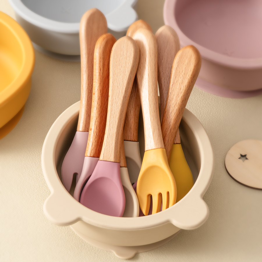 2PCS Baby Lernen Löffel Utensi – Baby Food Utensils Set Bewertung und Preis