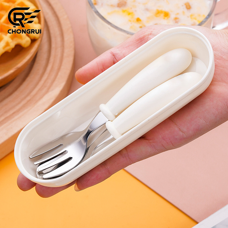Kleinkind-Trainingslöffel und  – Baby Food Utensils Set Bewertung und Preis