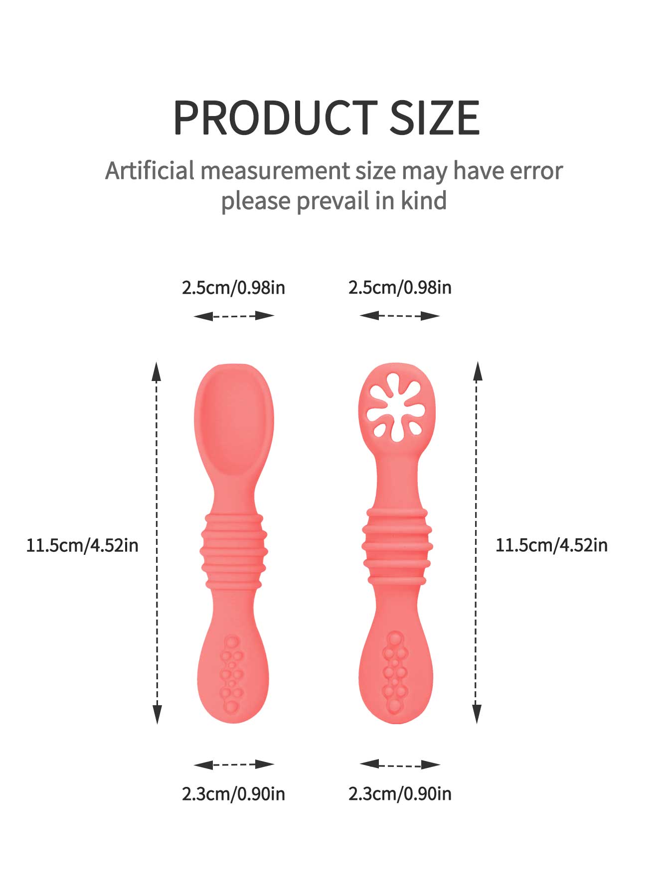 2Pcs Baby Silikon Klebrige Löf – Self Feed Spoon Bewertung und Preis