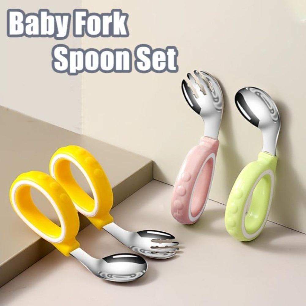 316L Edelstahl Löffel-Gabel-Se – Self Feed Spoon Bewertung und Preis